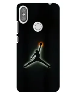 Чехол для Xiaomi Redmi S2 с картинкой «Jordan Gradient Logo»