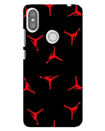 Чехол для Xiaomi Redmi S2 с картинкой «Jordan Red Pattern»