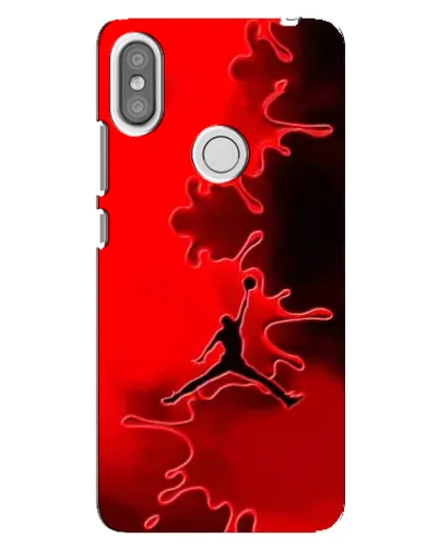 Чехол для Xiaomi Redmi S2 с картинкой «Jordan Red Smoke»