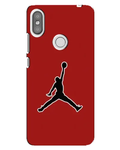 Чехол для Xiaomi Redmi S2 с картинкой «Jordan Red Back»