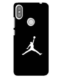 Чехол для Xiaomi Redmi S2 с картинкой «Jordan Silhouette»