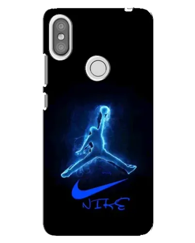 Чехол для Xiaomi Redmi S2 с картинкой «Jordan Neon Blue»