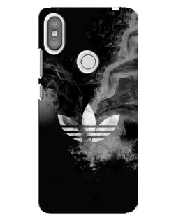Чохол для Xiaomi Redmi S2 з картинкою «Абстрактний дим Adidas»