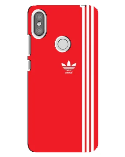 Чохол для Xiaomi Redmi S2 з картинкою «Червоний мінімалізм Adidas»