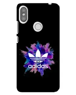 Чохол для Xiaomi Redmi S2 з картинкою «Вибух фарб Adidas»