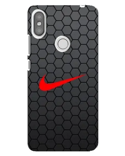 Чохол для Xiaomi Redmi S2 з картинкою «Nike — карбонова сітка»