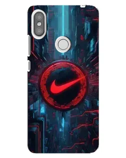 Чохол для Xiaomi Redmi S2 з картинкою «Техногенний стиль Nike»