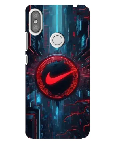 Чохол для Xiaomi Redmi S2 з картинкою «Техногенний стиль Nike»