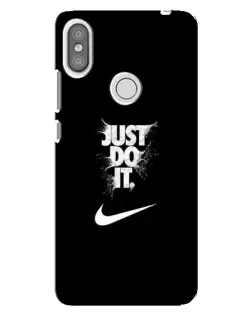 Чохол для Xiaomi Redmi S2 з картинкою «Текстовий принт Nike»