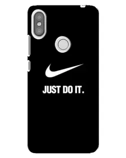 Чохол для Xiaomi Redmi S2 з картинкою «Класичний принт Nike»