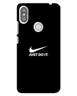 Чохол для Xiaomi Redmi S2 з картинкою «Мінімалізм від Nike»