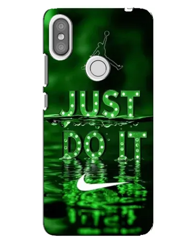 Чохол для Xiaomi Redmi S2 з картинкою «Зелений неоновий Nike»