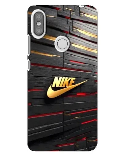 Чохол для Xiaomi Redmi S2 з картинкою «Золотий Nike на металі»