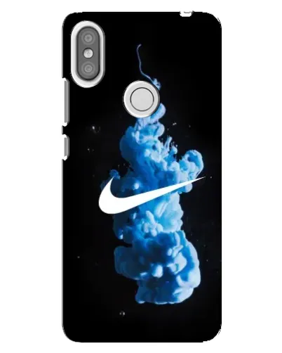 Чохол для Xiaomi Redmi S2 з картинкою «Nike та синій дим»