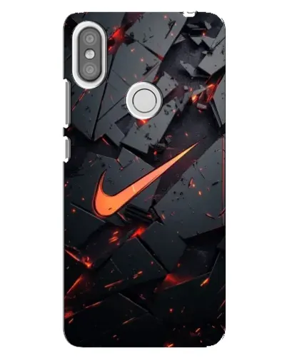 Чохол для Xiaomi Redmi S2 з картинкою «Nike — ефект розломів»