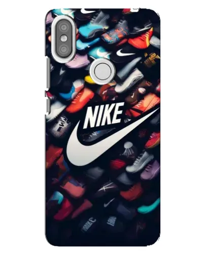 Чохол для Xiaomi Redmi S2 з картинкою «Колекція кросівок Nike»