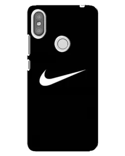 Чохол для Xiaomi Redmi S2 з картинкою «Мінімалістичний Найк»