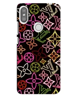 Чохол для Xiaomi Redmi S2 з картинкою «Неоновий мікс Nike»
