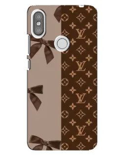 Чохол для Xiaomi Redmi S2 з картинкою «Louis Vuitton — банти»
