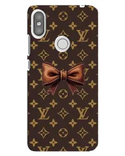 Чохол для Xiaomi Redmi S2 з картинкою «LV з бантом»