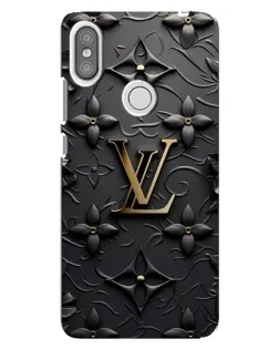 Чохол для Xiaomi Redmi S2 з картинкою «Шкіряна текстура LV»
