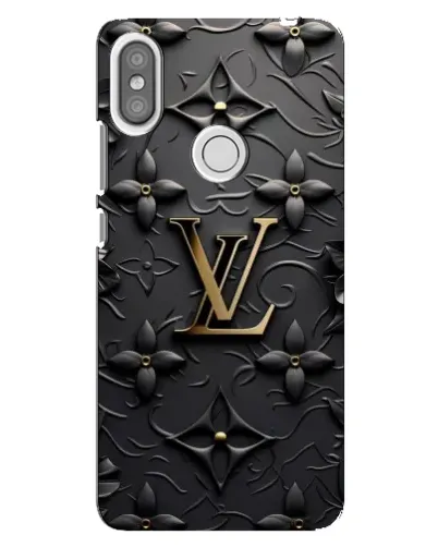 Чохол для Xiaomi Redmi S2 з картинкою «Шкіряна текстура LV»