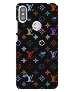 Чохол для Xiaomi Redmi S2 з картинкою «Кольорова монограма LV»