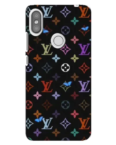 Чохол для Xiaomi Redmi S2 з картинкою «Кольорова монограма LV»