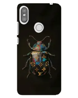 Чохол для Xiaomi Redmi S2 з картинкою «LV — мармуровий принт»