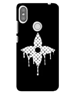 Чохол для Xiaomi Redmi S2 з картинкою «Квіткова монограма»