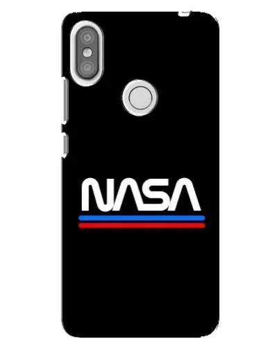 Чохол для Xiaomi Redmi S2 з картинкою «NASA — класика Red Blue»
