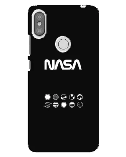 Чохол для Xiaomi Redmi S2 з картинкою «NASA — технічний принт»