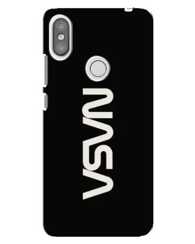 Чохол для Xiaomi Redmi S2 з картинкою «NASA — вертикальний логотип»