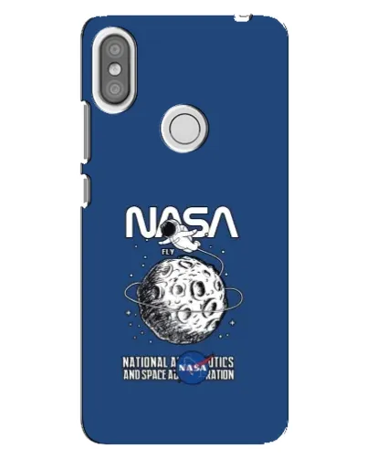 Чохол для Xiaomi Redmi S2 з картинкою «NASA — місячна місія»