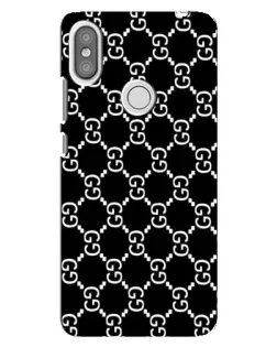 Чехол для Xiaomi Redmi S2 с картинкой «Gucci — сетчатый паттерн»