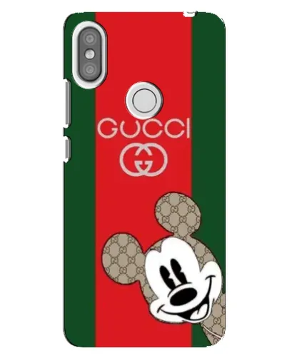 Чохол для Xiaomi Redmi S2 з картинкою «Gucci — смуги та Міккі»