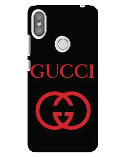 Чохол для Xiaomi Redmi S2 з картинкою «Gucci — червоний логотип»