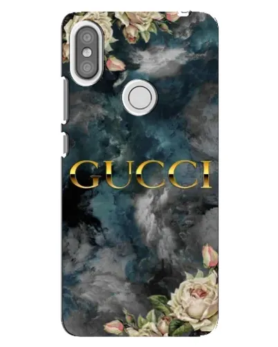 Чохол для Xiaomi Redmi S2 з картинкою «Абстрактні квіти Gucci»