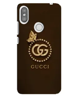 Чохол для Xiaomi Redmi S2 з картинкою «Gucci — золотий метелик»