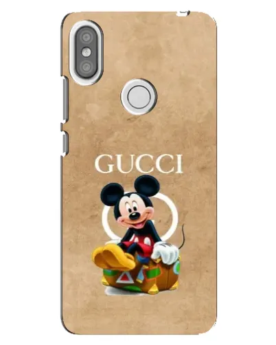 Чохол для Xiaomi Redmi S2 з картинкою «Міккі Маус Gucci — крафт»