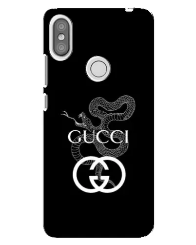 Чохол для Xiaomi Redmi S2 з картинкою «Gucci — срібна змія»