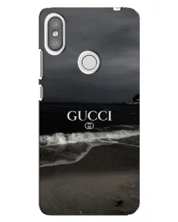 Чохол для Xiaomi Redmi S2 з картинкою «Gucci — морський прибій»