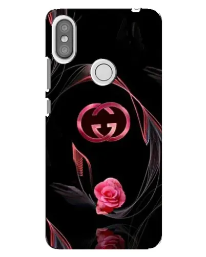 Чохол для Xiaomi Redmi S2 з картинкою «Gucci — неонова троянда»