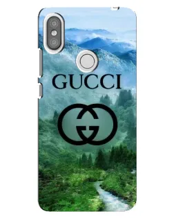 Чохол для Xiaomi Redmi S2 з картинкою «Gucci — гірський пейзаж»