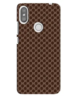 Чохол для Xiaomi Redmi S2 з картинкою «Gucci — шоколадна сітка»