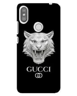 Чохол для Xiaomi Redmi S2 з картинкою «Gucci — срібний лев»