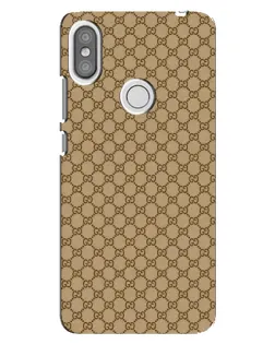 Чохол для Xiaomi Redmi S2 з картинкою «Gucci — класичний беж»