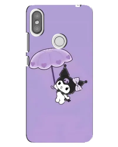 Чехол для Xiaomi Redmi S2 с картинкой «Kuromi с зонтиком»