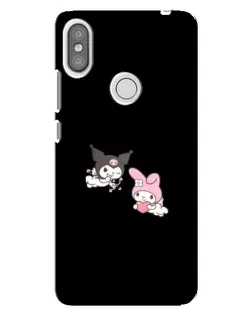 Чехол для Xiaomi Redmi S2 с картинкой «My Melody и Kuromi»