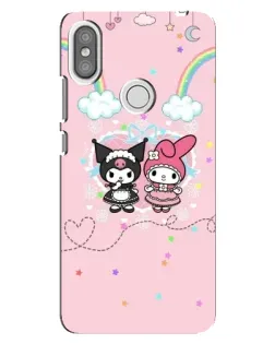 Чехол для Xiaomi Redmi S2 с картинкой «My Melody и Kuromi»